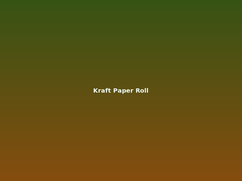 Kraft paper roll